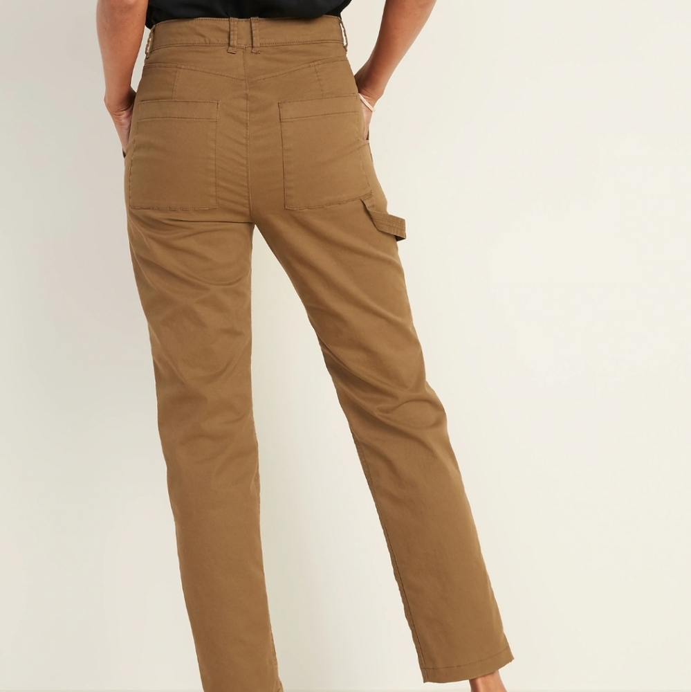*GREEN* NWOT Old Navy Women's Carpenter Pants